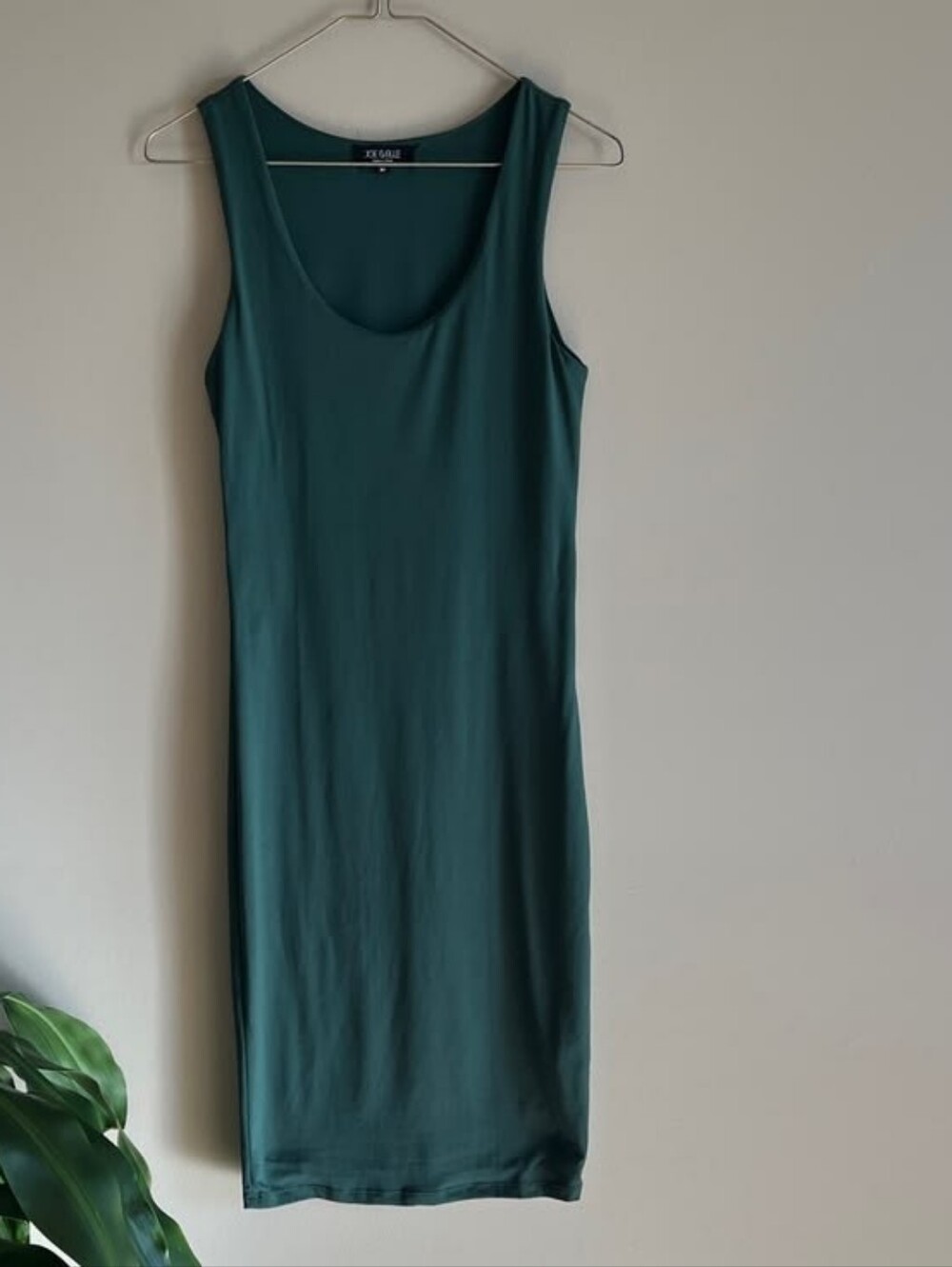 Sleeveless Teal Bodycon Dress - Love Tree